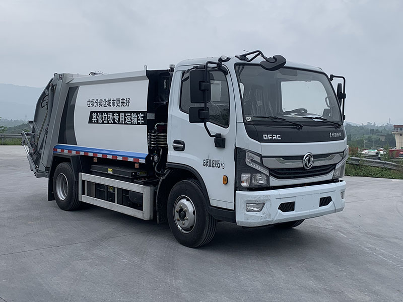 通途牌CTT5091ZYSGD3BEV型純電動壓縮式垃圾車